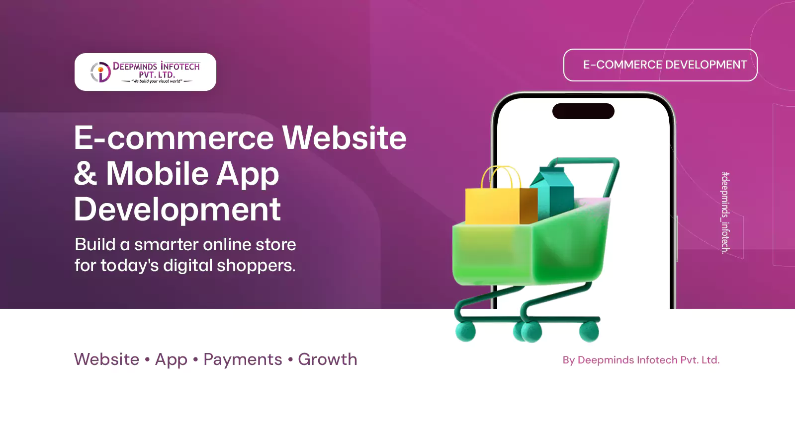 E-commerce Website & Mobile App Development: Build a Smarter Online Store